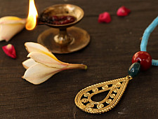 आराधना | Aradhana ✺ Brass Necklace { 2 }